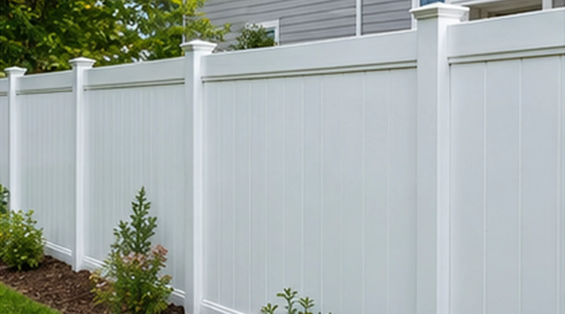 Residential fence installation